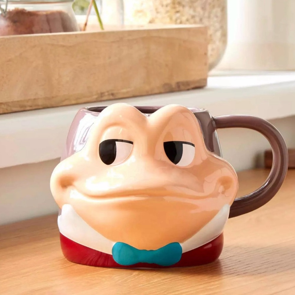 Disney Frog Character Mug in Brown, Peach, Red, Turquoise